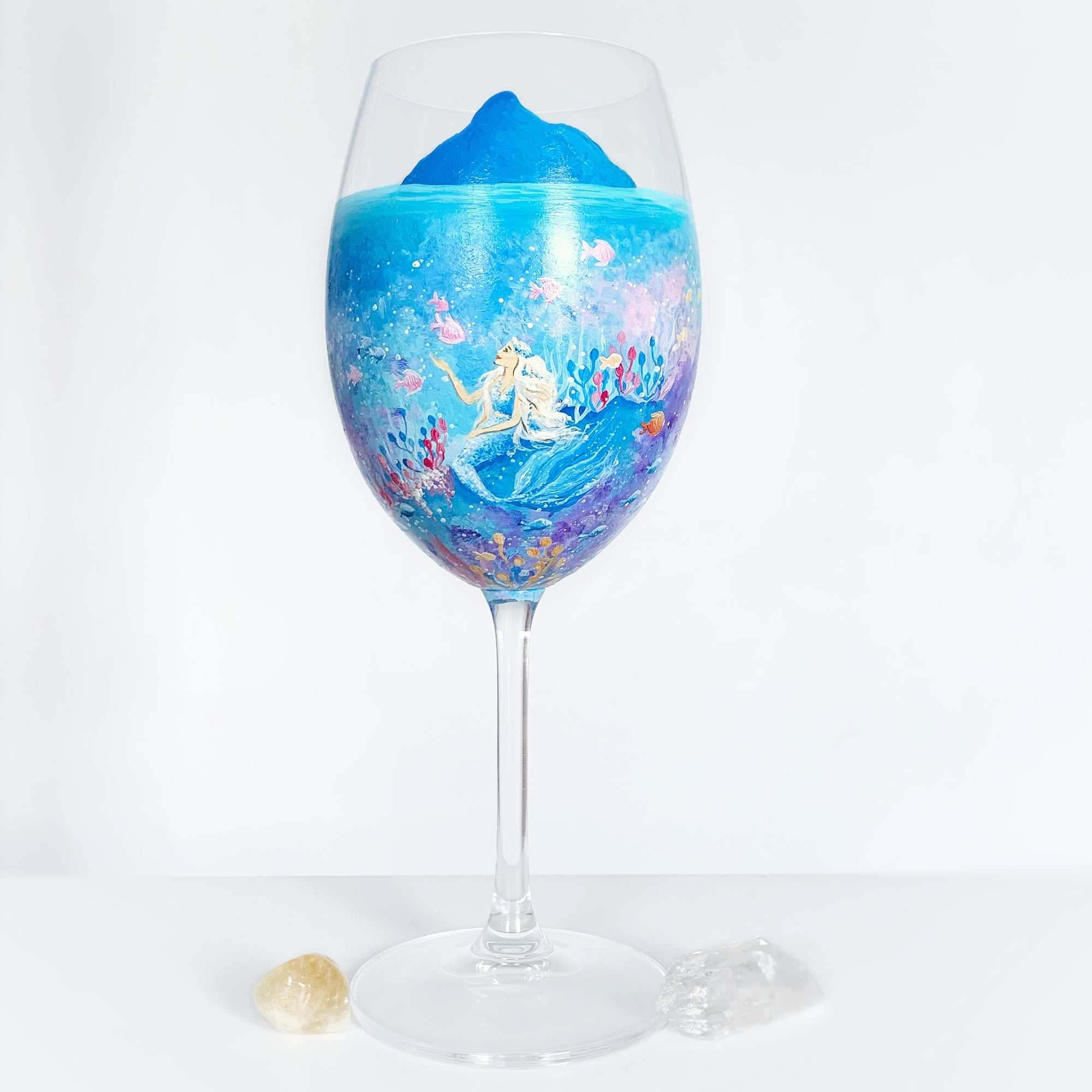 Mermaid Wine Glass No.1