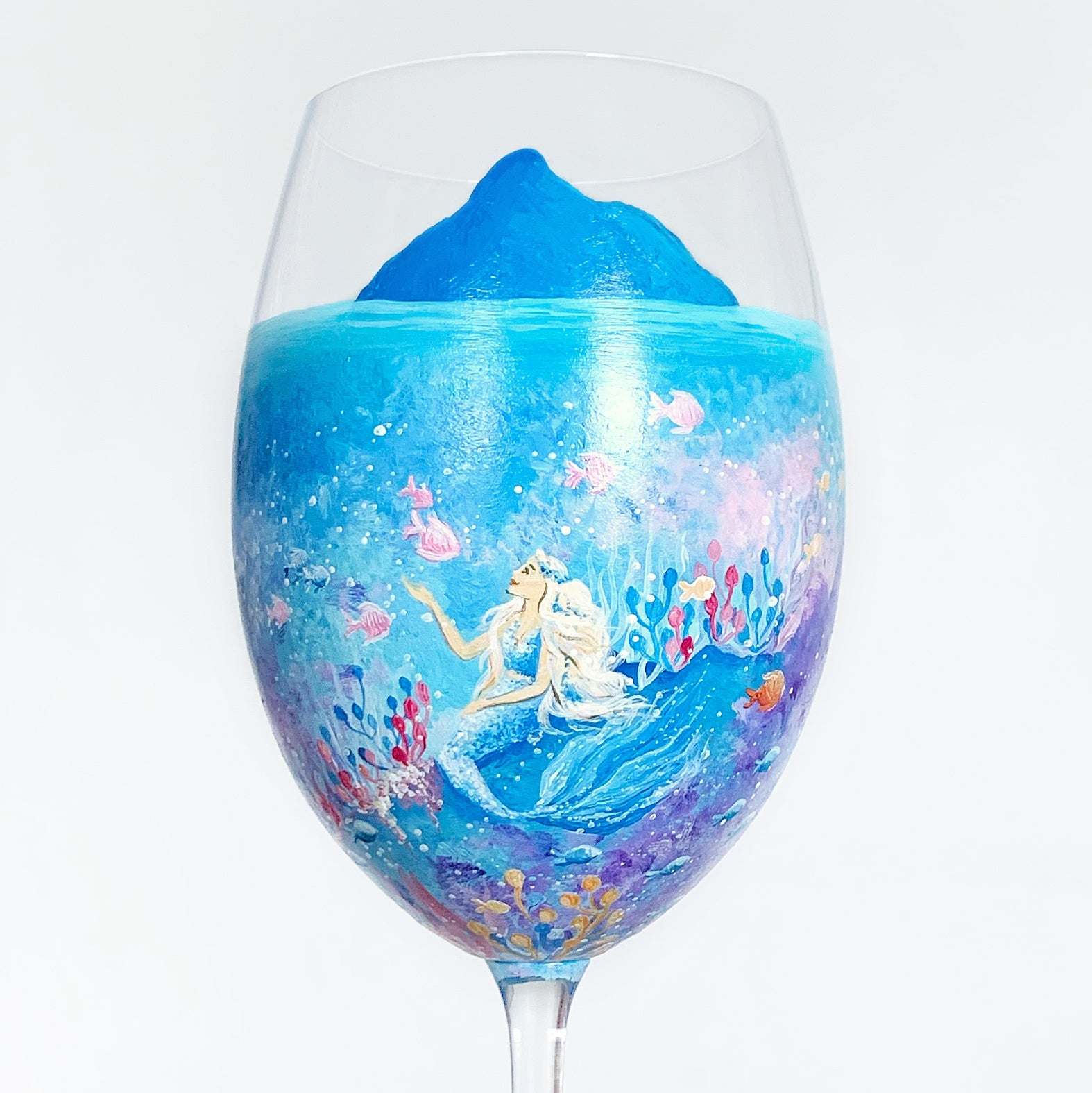 Mermaid Wine Glass No.1