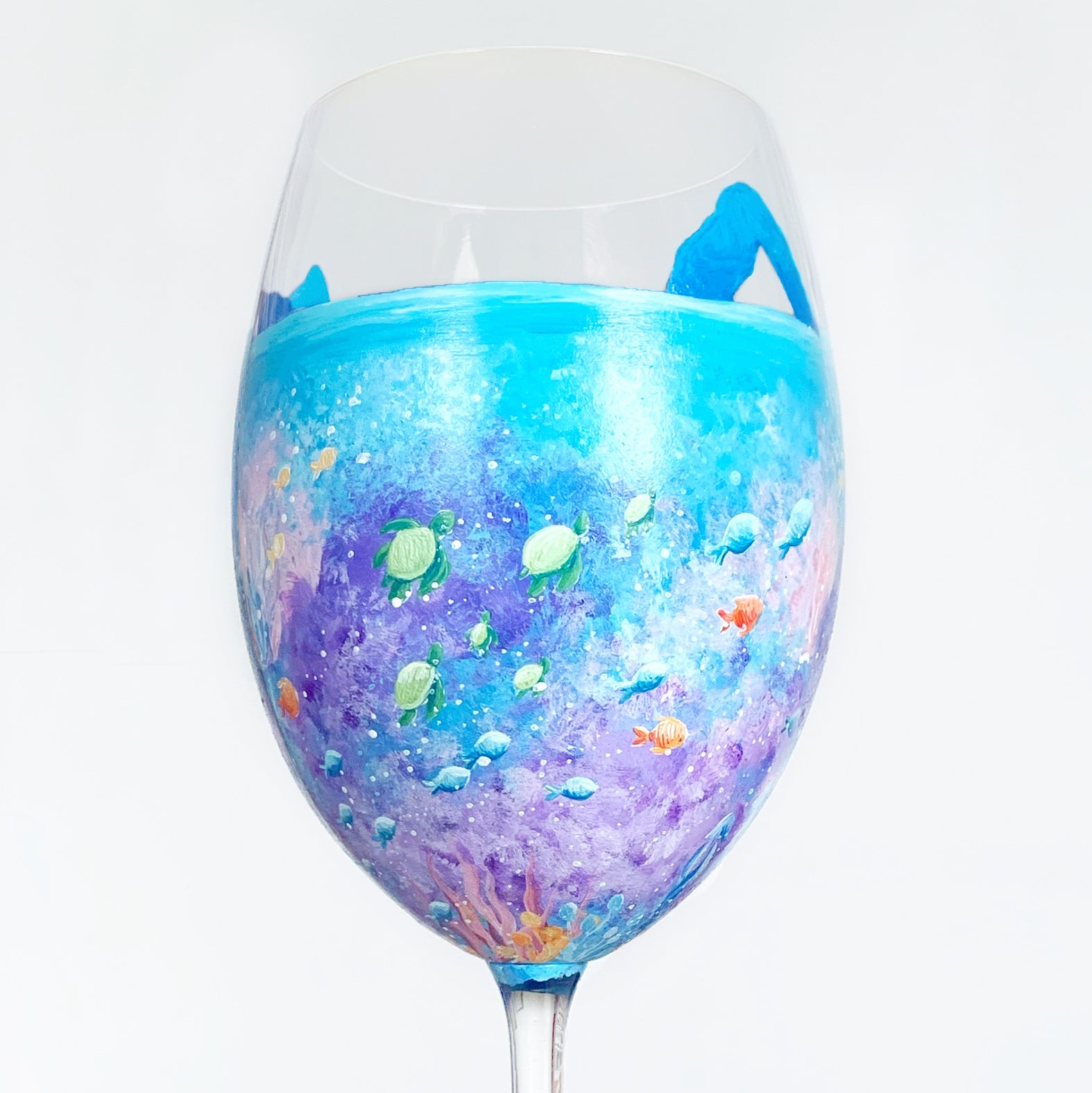 Mermaid Wine Glass No.1