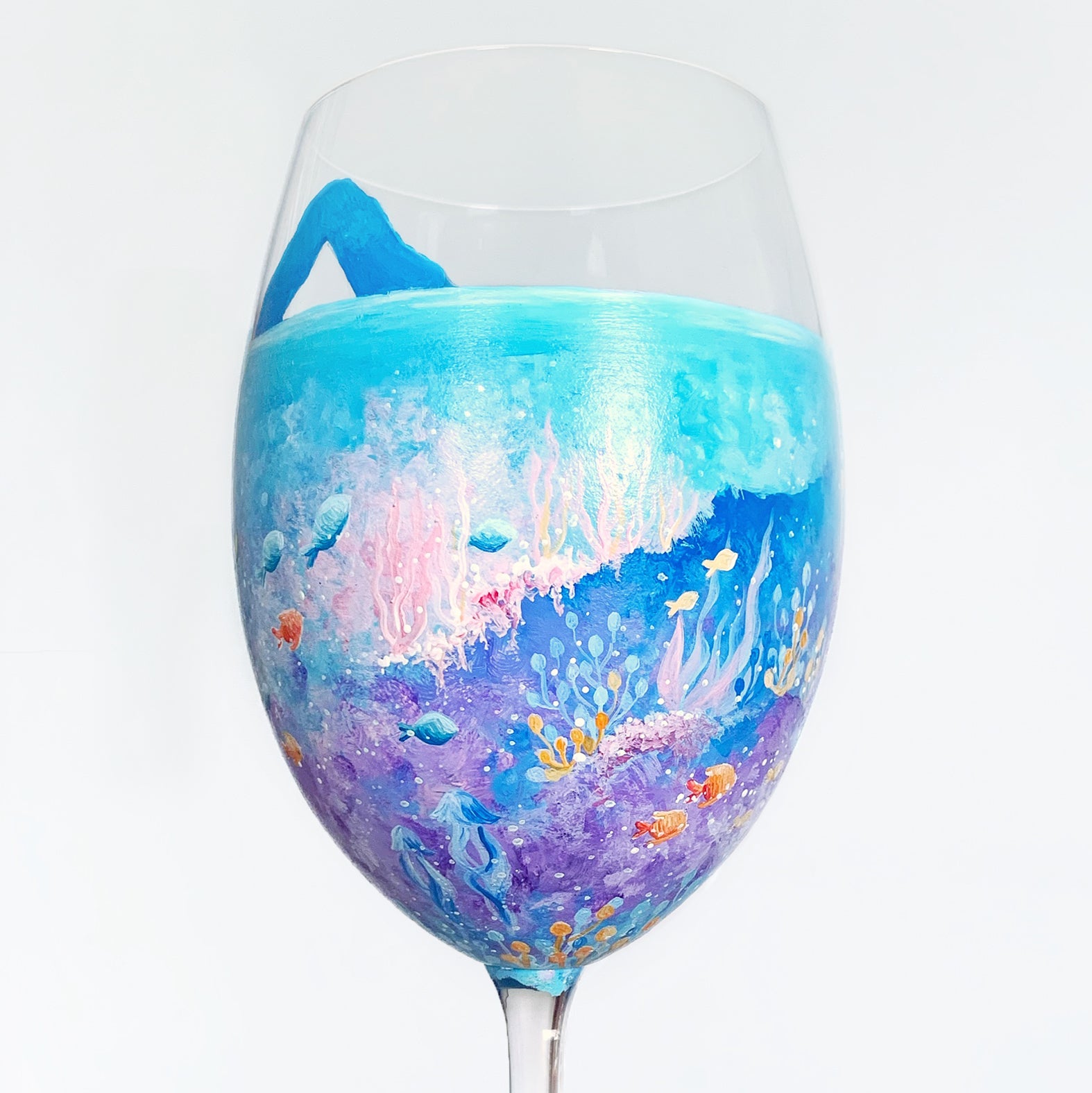 Mermaid Wine Glass No.1