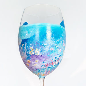 Mermaid Wine Glass No.1