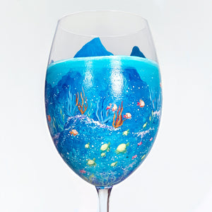 Mermaid Wine Glass No.2