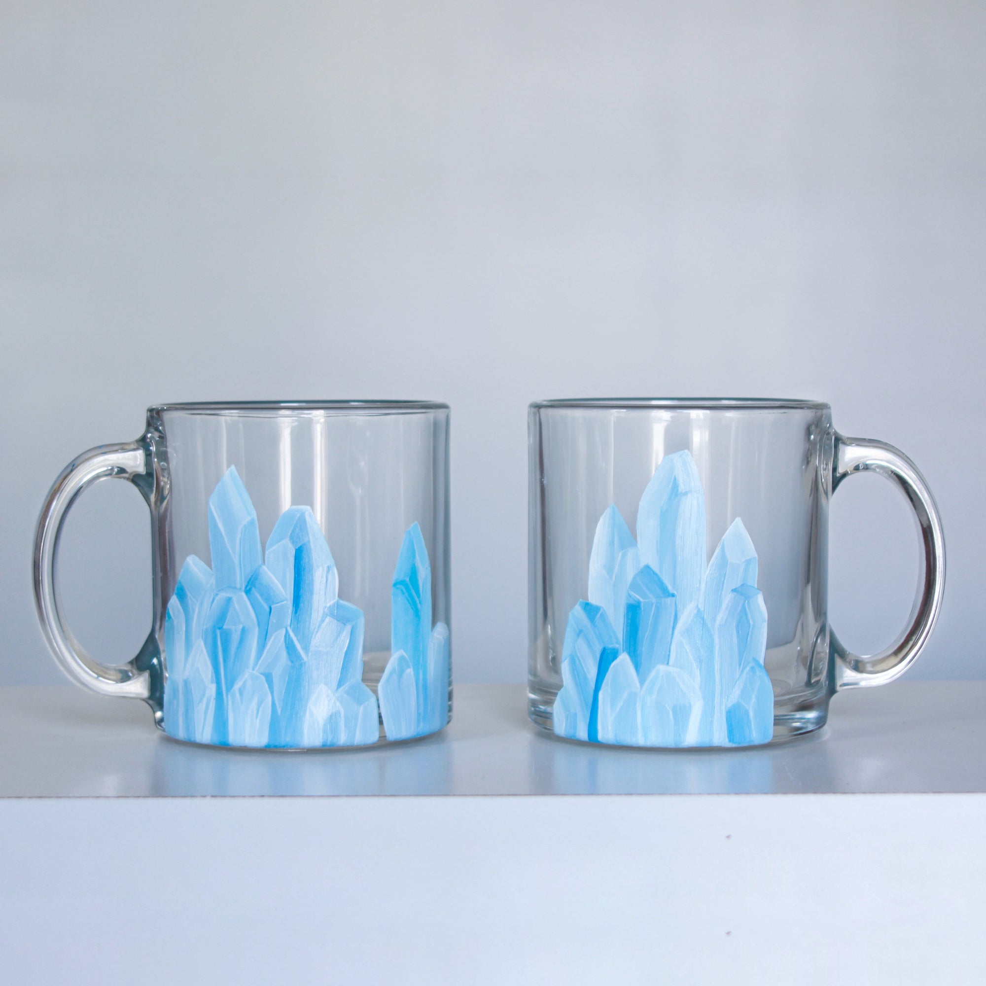 Blue Quartz Mug Set