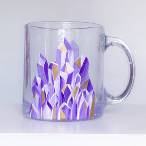 Amethyst Crystal Mug