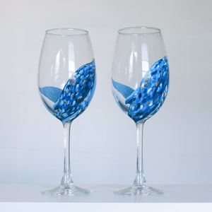 Whale Wine Glass Set