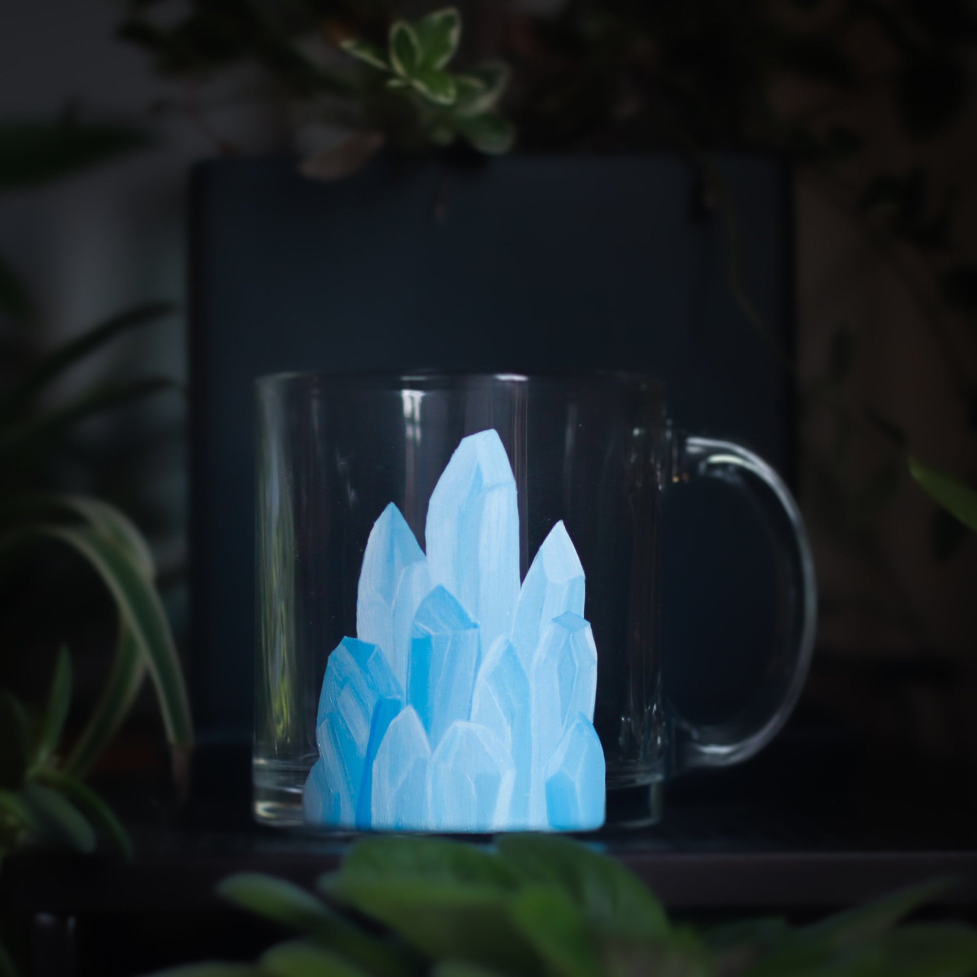 Blue Quartz Mug Set